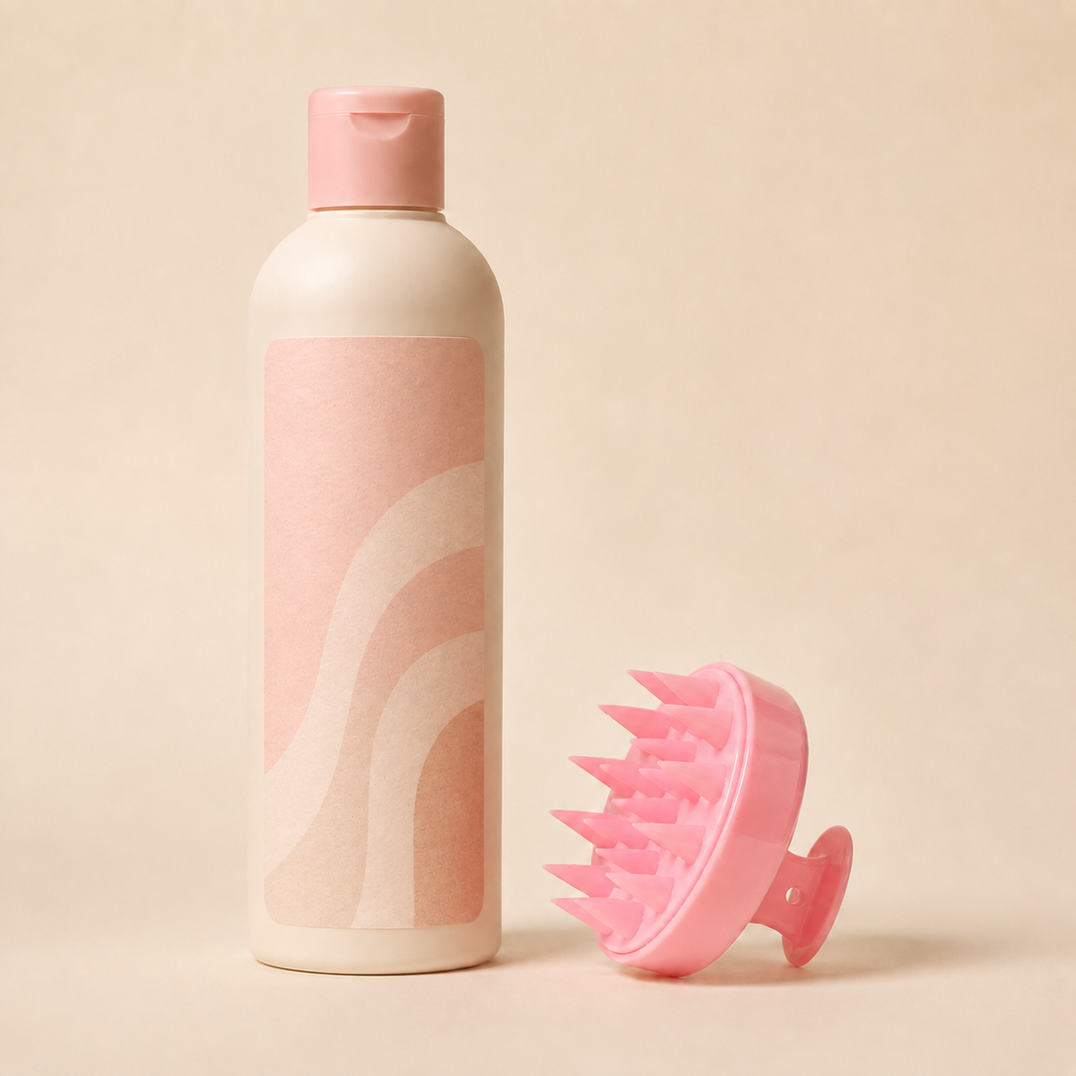 Brosse masseuse pour le cuir chevelu